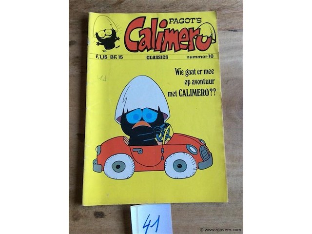 Strip : calimero - afbeelding 1 van  3