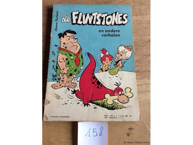 Strip de flinstones - afbeelding 1 van  2