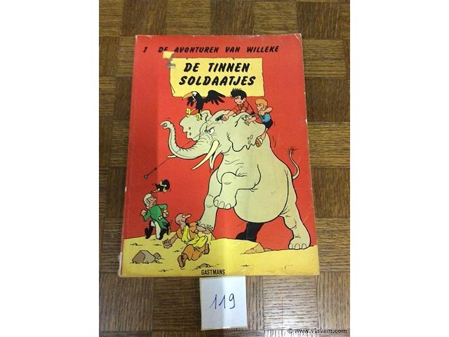 Strip : de tinnen soldaatjes - afbeelding 1 van  3