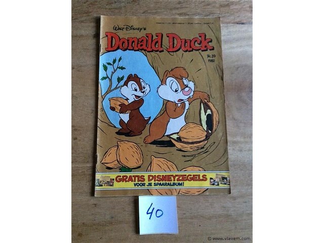Strip : donald duck - afbeelding 1 van  2