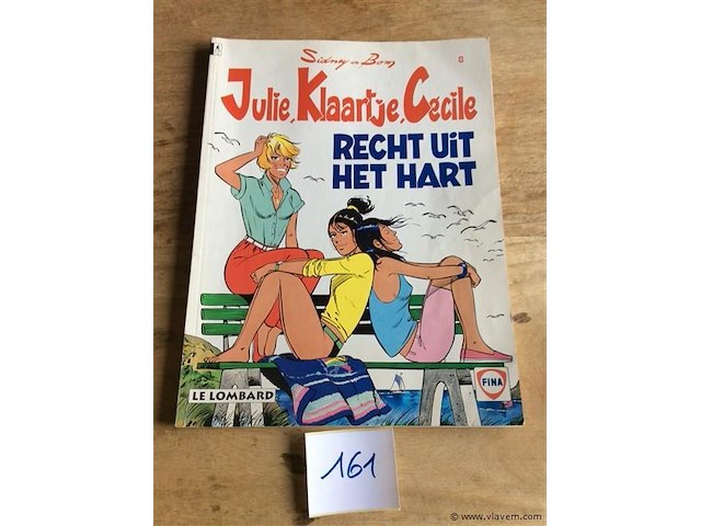 Strip julie, klaartje, cecile (reclame fina ) - afbeelding 1 van  2