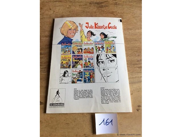 Strip julie, klaartje, cecile (reclame fina ) - afbeelding 2 van  2