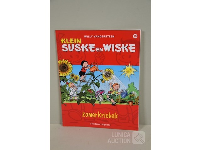 Strip "klein suske en wiske", gesigneerd - afbeelding 1 van  3