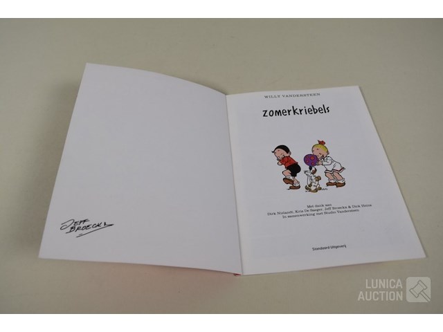 Strip "klein suske en wiske", gesigneerd - afbeelding 2 van  3