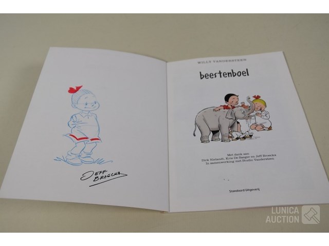 Strip "klein suske en wiske", gesigneerd - afbeelding 2 van  3