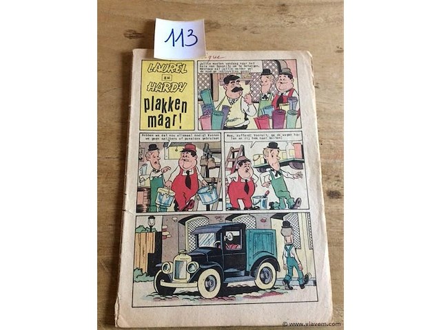 Strip laurel & hardy - afbeelding 1 van  3
