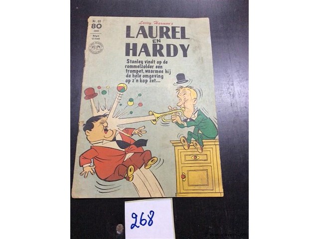 Strip laurel & hardy - afbeelding 1 van  5