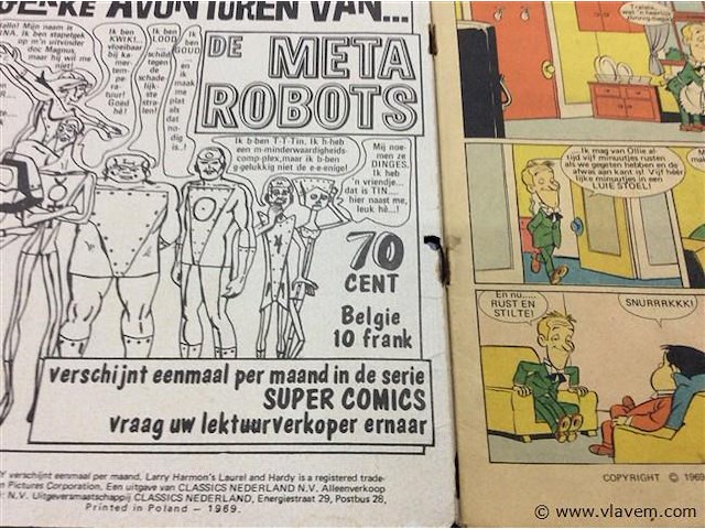 Strip laurel & hardy - afbeelding 2 van  5