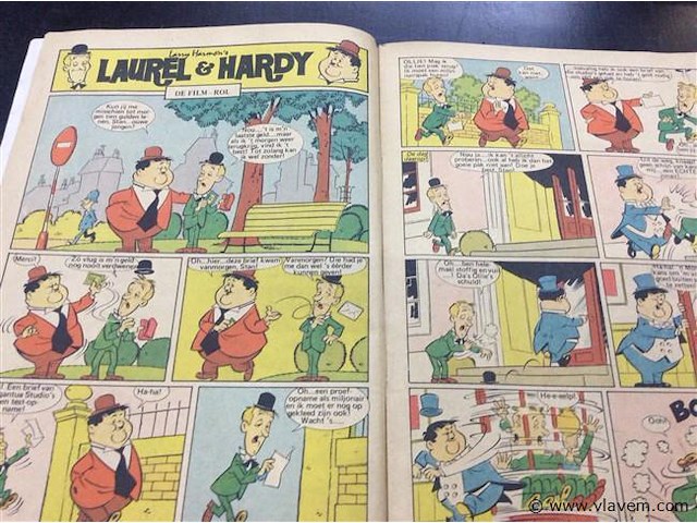 Strip laurel & hardy - afbeelding 3 van  5