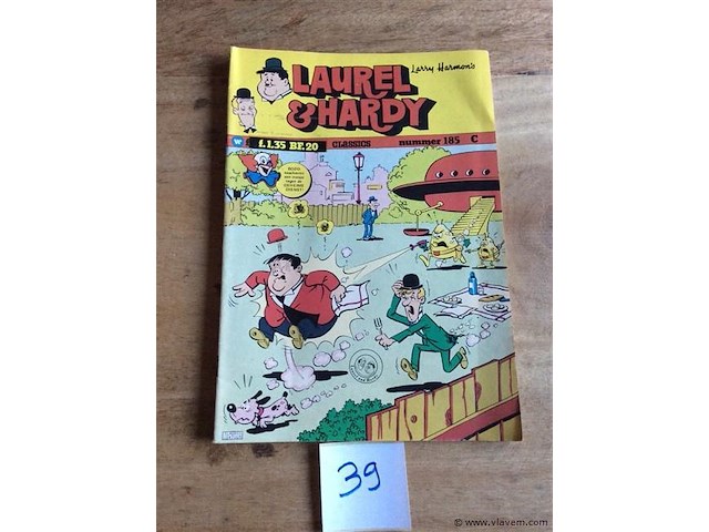 Strip : laurel & hardy - afbeelding 1 van  3