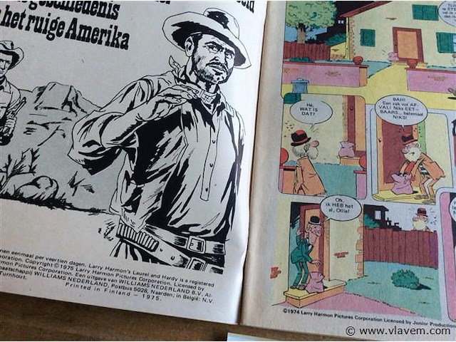 Strip : laurel & hardy - afbeelding 2 van  3