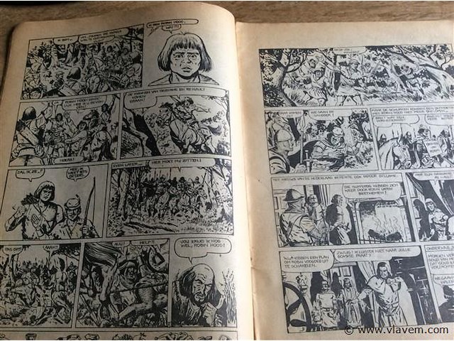 Strip : robin hood - afbeelding 2 van  3