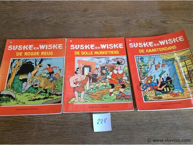Strip suske en wiske 3stuks - afbeelding 1 van  2