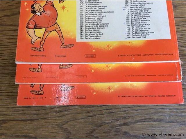 Strip suske en wiske 3stuks - afbeelding 2 van  2