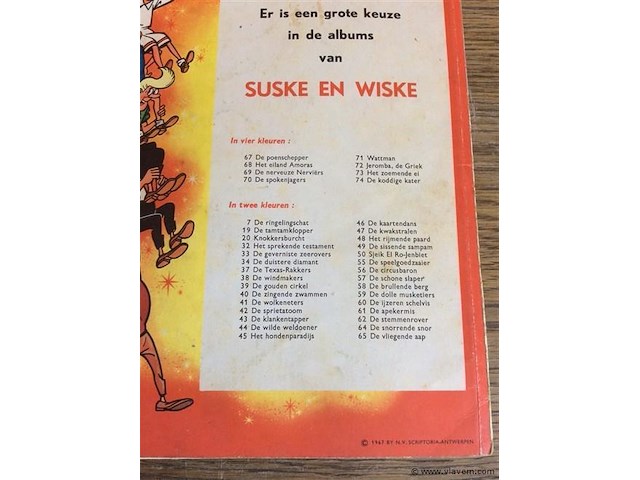 Strip suske en wiske - afbeelding 2 van  2