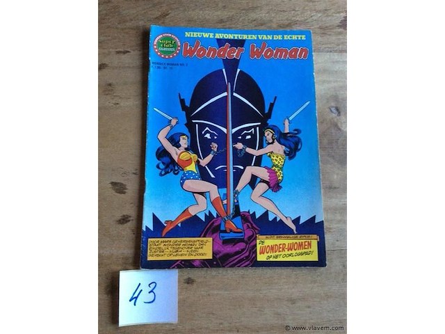 Strip : wonder woman - afbeelding 1 van  3