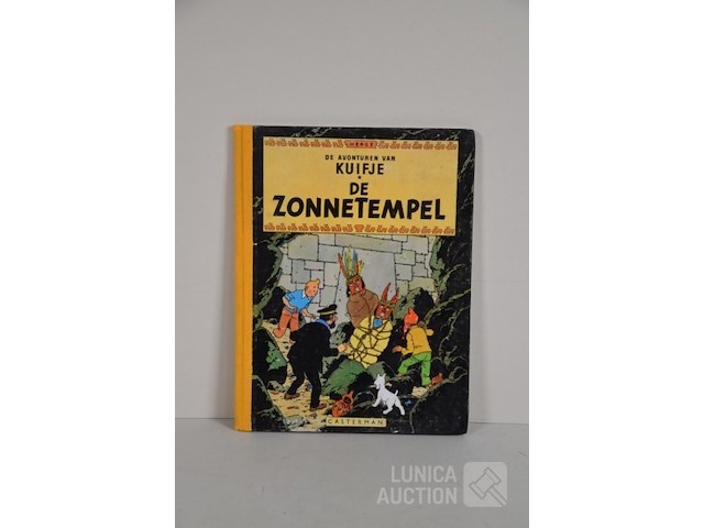 Stripboek kuifje - afbeelding 1 van  7