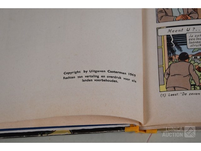 Stripboek kuifje - afbeelding 5 van  7