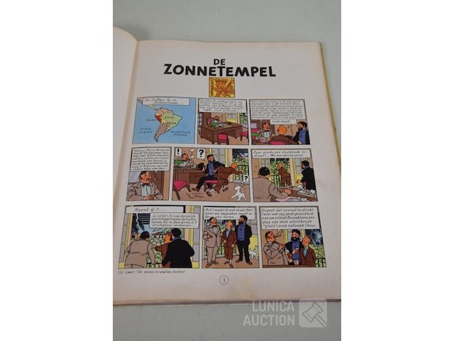 Stripboek kuifje - afbeelding 6 van  7