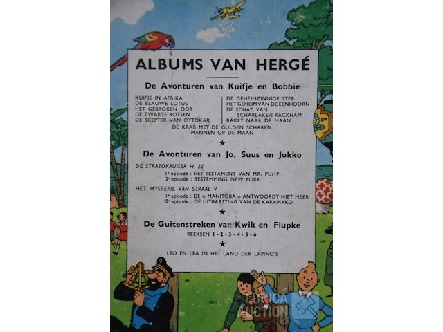 Stripboek kuifje - afbeelding 4 van  8