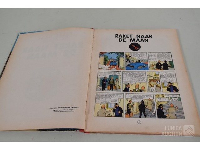 Stripboek kuifje - afbeelding 6 van  8