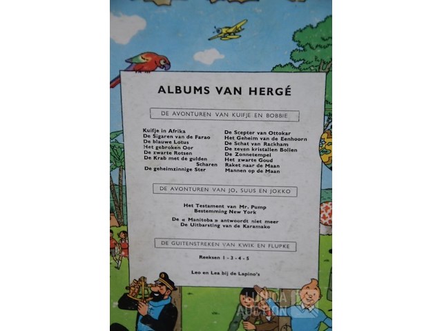 Stripboek kuifje - afbeelding 4 van  7