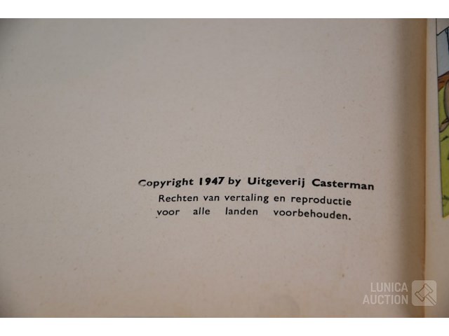 Stripboek kuifje - afbeelding 5 van  7