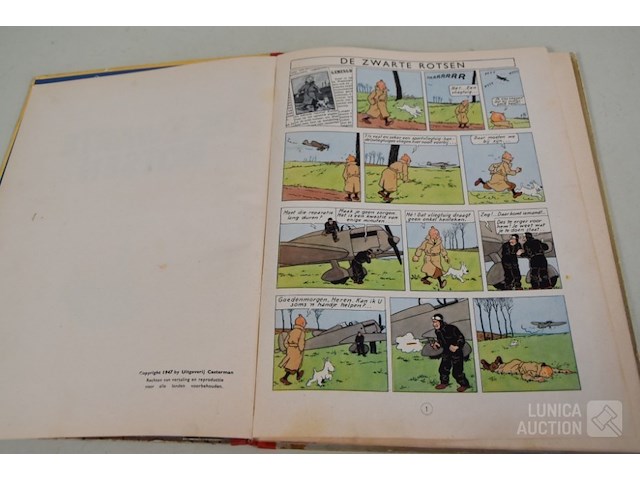 Stripboek kuifje - afbeelding 6 van  7