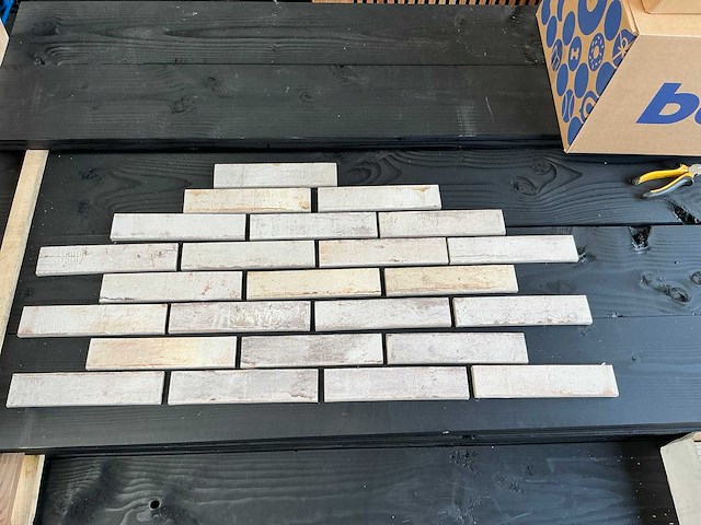 Ströher 10 pallets steenstrips keramiek - afbeelding 1 van  4