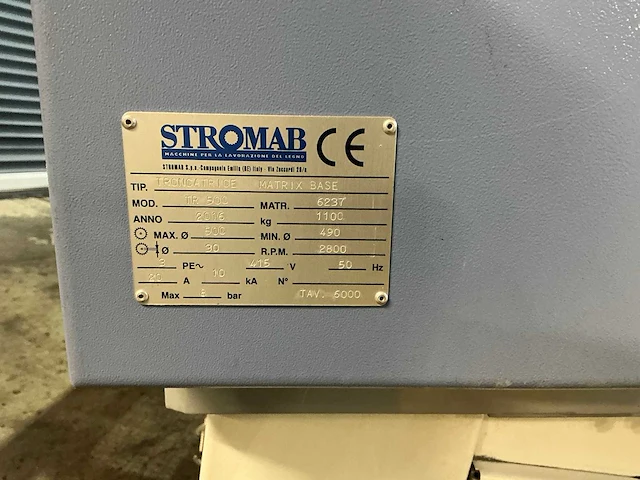 Stromab - 2016 - tr 500 - afkortcirkelzaagmachine - afbeelding 8 van  16