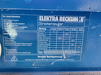 Stroom en krachtstroom generator, elektra beckum, gt 4003 ab, blauw, 2000 - afbeelding 5 van  13