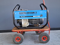 Stroom en krachtstroom generator, elektra beckum, gt 4003 ab, blauw, 2000 - afbeelding 13 van  13