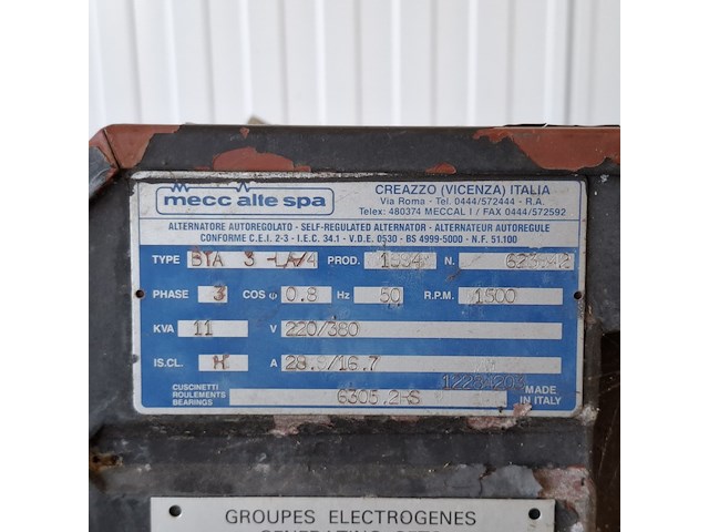 Stroom generator, genelec, wt10 - afbeelding 7 van  8