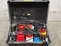 Stroom test uitrusting in koffer, o.a. gossen metrawatt, o.a. metratester 5+ 3p - afbeelding 1 van  10