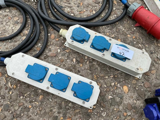 Stroom verdeelblok (4x) - afbeelding 2 van  5
