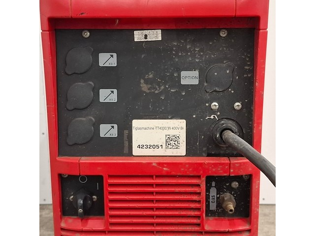 Stroombron t.b.v. tiglassen fronius, transtig 4000 - afbeelding 11 van  12
