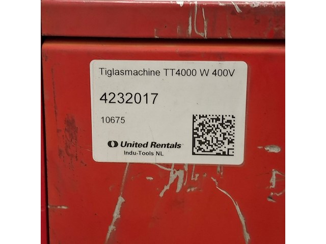 Stroombron t.b.v. tiglassen fronius, transtig 4000 - afbeelding 3 van  12