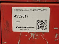 Stroombron t.b.v. tiglassen fronius, transtig 4000 - afbeelding 3 van  12