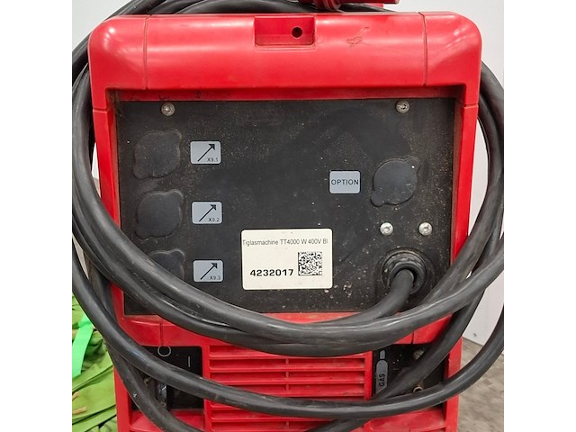 Stroombron t.b.v. tiglassen fronius, transtig 4000 - afbeelding 11 van  12
