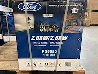 Stroomgenerator - benzine - ford fg5050 - afbeelding 4 van  6