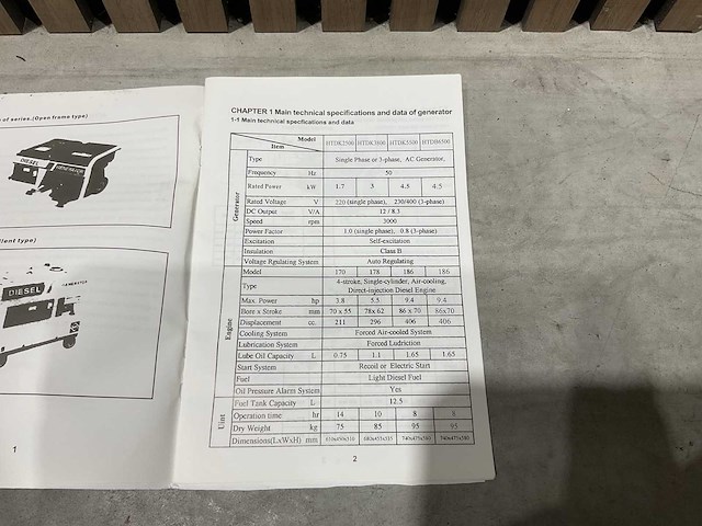 Stroomgenerator - fpower - fp12000 - afbeelding 14 van  61