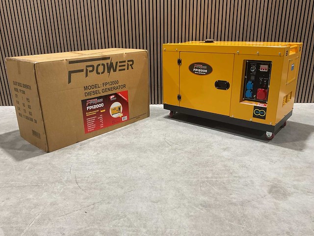 Stroomgenerator - fpower - fp12000 - afbeelding 13 van  61