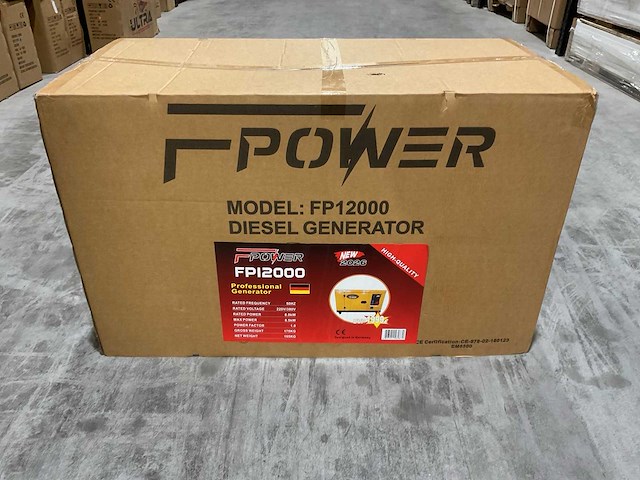 Stroomgenerator - fpower - fp12000 - afbeelding 41 van  61