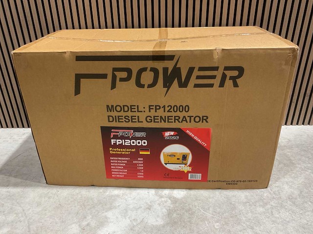 Stroomgenerator - fpower - fp12000 - afbeelding 10 van  40