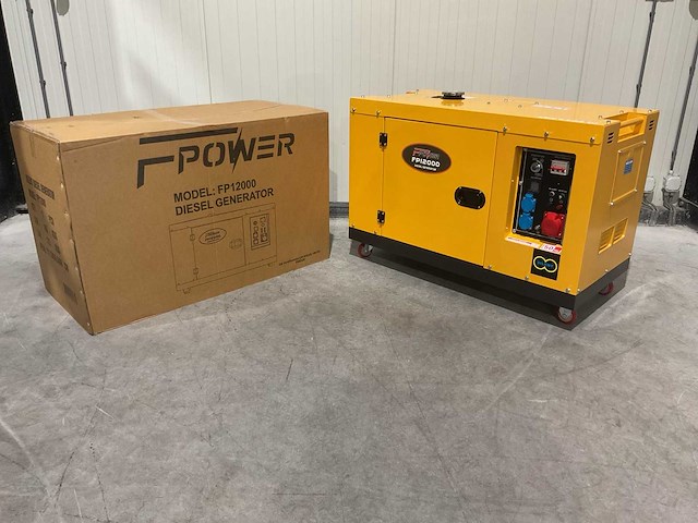 Stroomgenerator - fpower - fp12000 - afbeelding 1 van  58