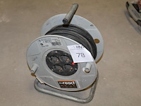 Stroomhaspel 2react 25 m 3g1.5. - afbeelding 1 van  2