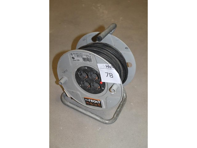 Stroomhaspel 2react 25 m 3g1.5. - afbeelding 2 van  2