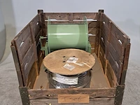 Stroomkabel op haspel en metalen slanghaspel, o.a. h07rn-f