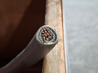 Stroomkabel op houten haspel, draka - afbeelding 8 van  8