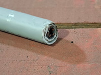 Stroomkabel op houten haspel, draka - afbeelding 9 van  10